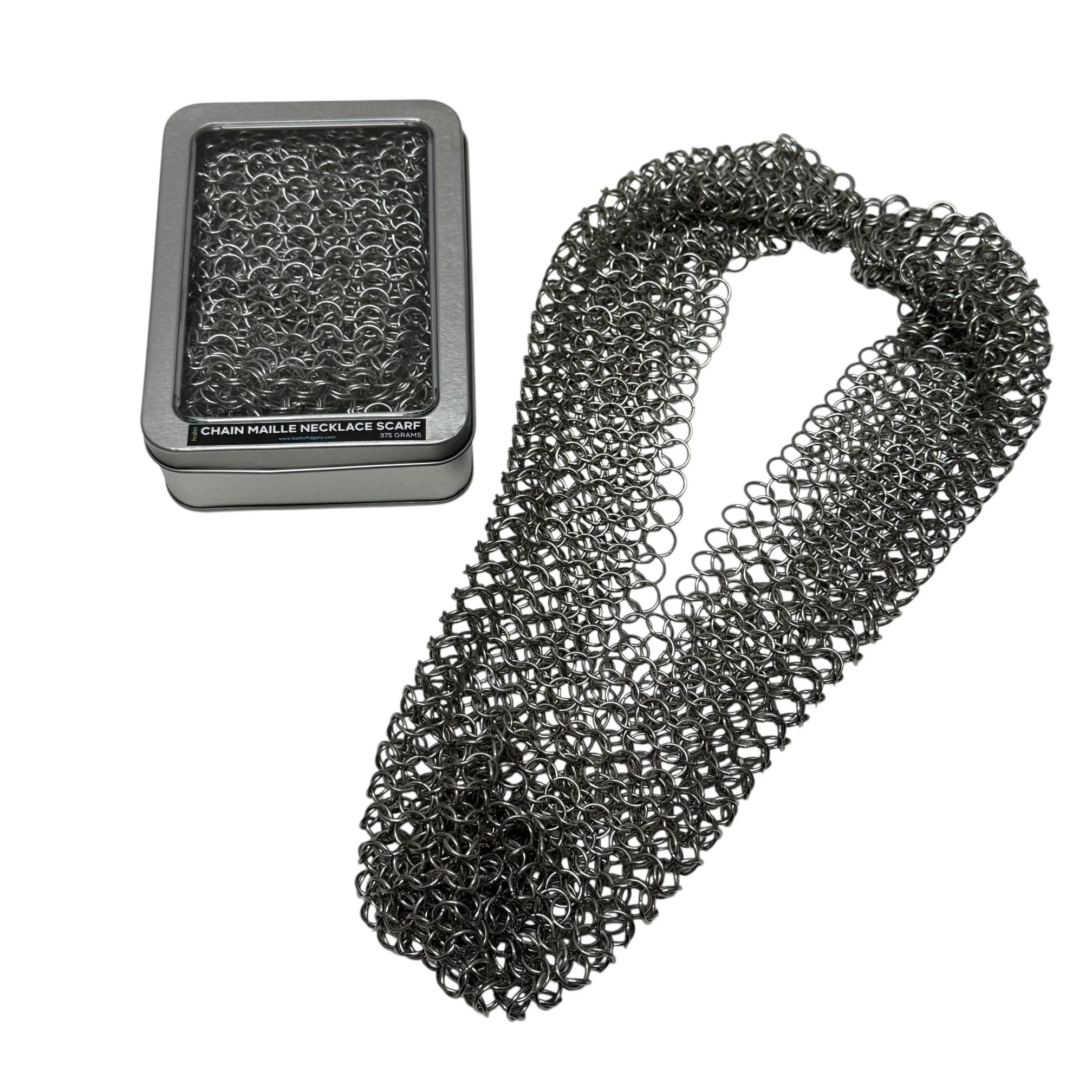 Chain Maille Necklace Scarf - Image 3