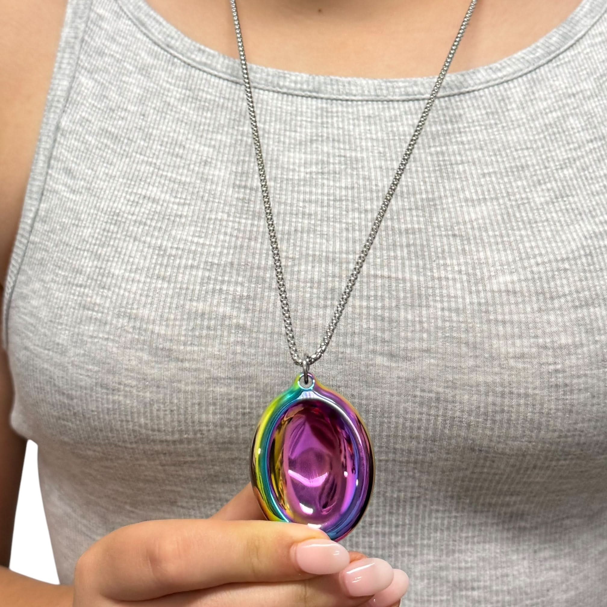 Groove Stone  - Dual Support Necklace & Key Chain - Image 29