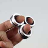 Original Magnetic Fidget Rings - Sliver Colour Plastic - Image 11