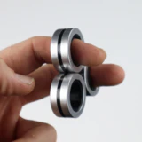 Original Magnetic Fidget Rings - Sliver Colour Plastic - Image 12