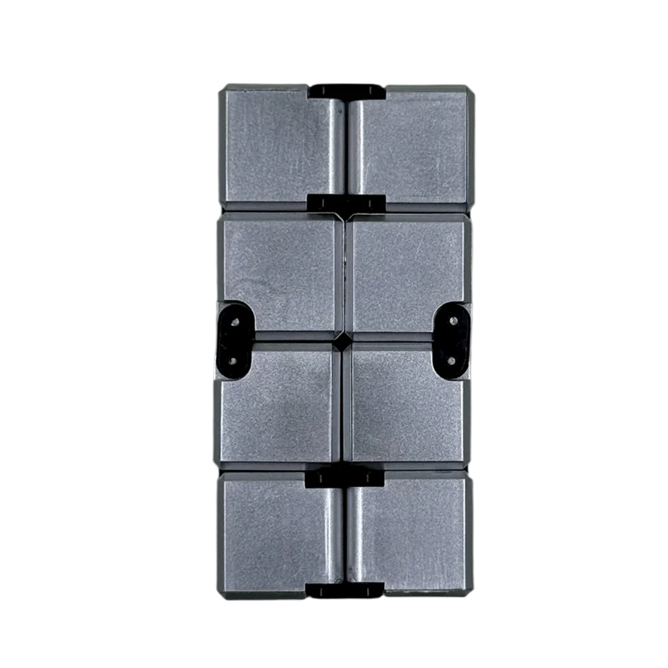 Silver Infinity Cube Fidget - 108 grams - Image 7