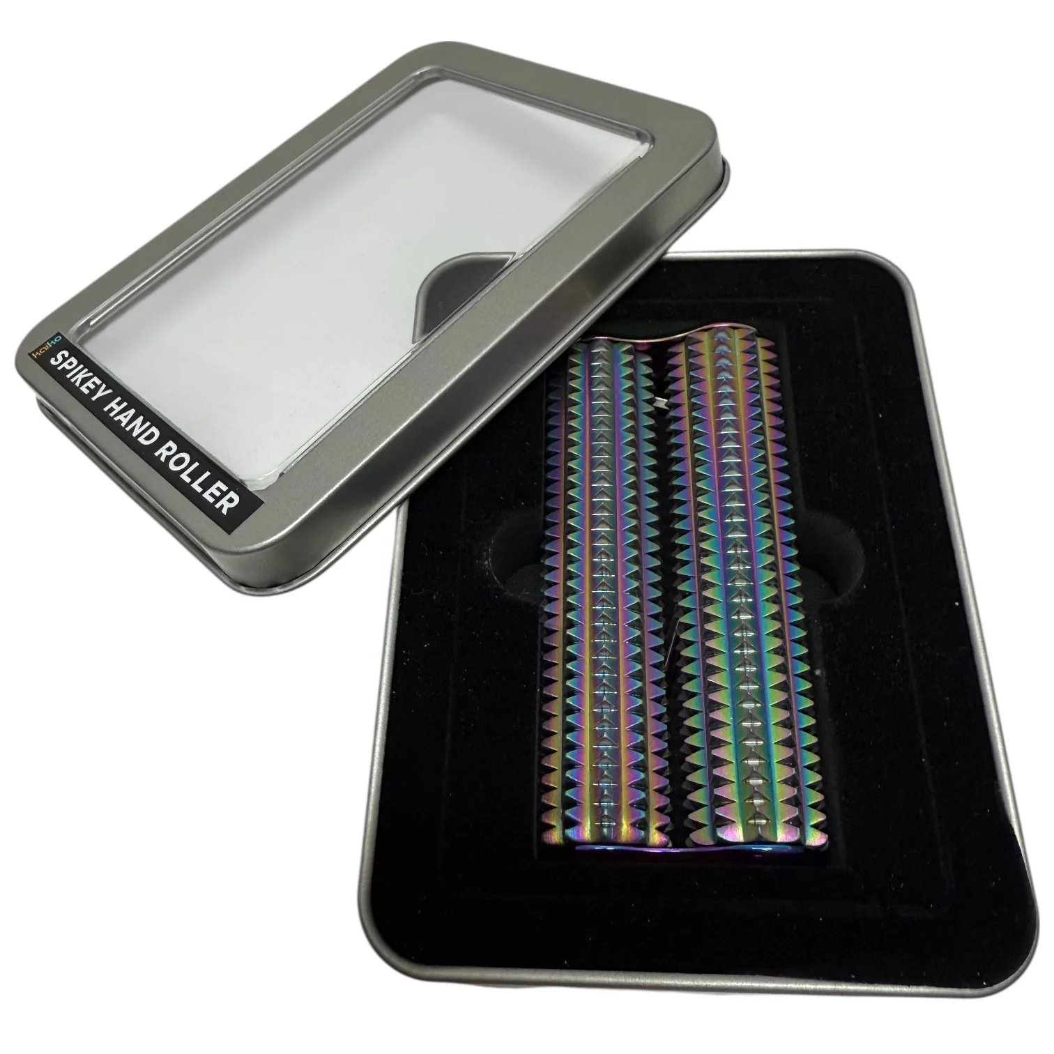 Spikey Hand Roller - Oil Slick 100g - Image 4